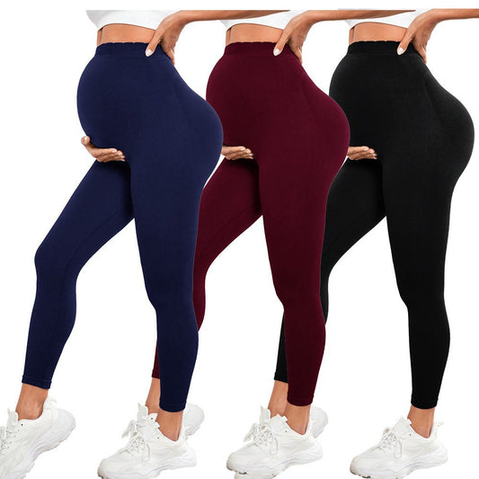 Maternity Yoga Leggings Stretchy Breathable Long Pants
