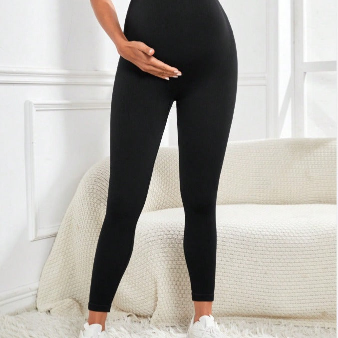 Maternity Yoga Leggings Stretchy Breathable Long Pants