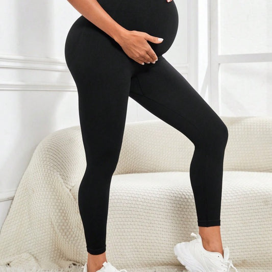 Maternity Yoga Leggings Stretchy Breathable Long Pants